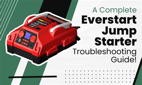 Extreme hot or cold temperatures will shorten the life span of the unit. . Everstart jump starter troubleshooting